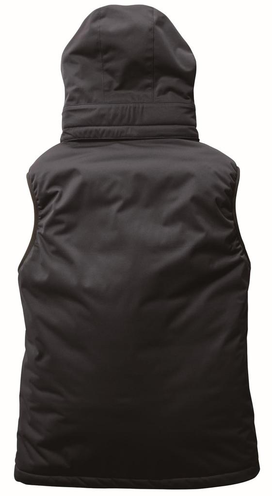 BURTLE Stretch Hoodie Cold Weather Vest For Ash Gray 3264 60 L (Unisex) Autumn/Winter