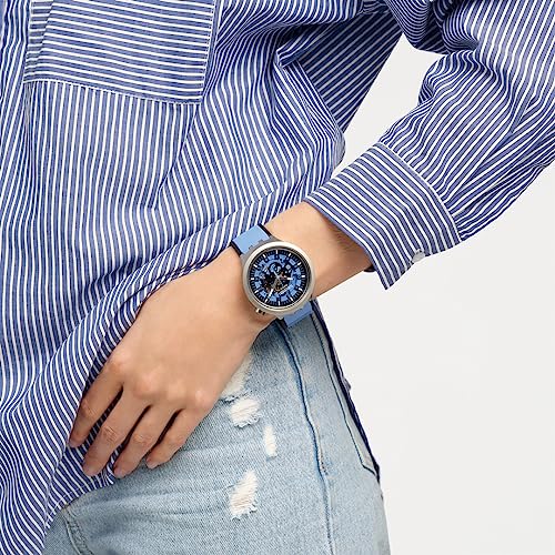 Swatch Blue Daze SB07S106 Watch, Blue