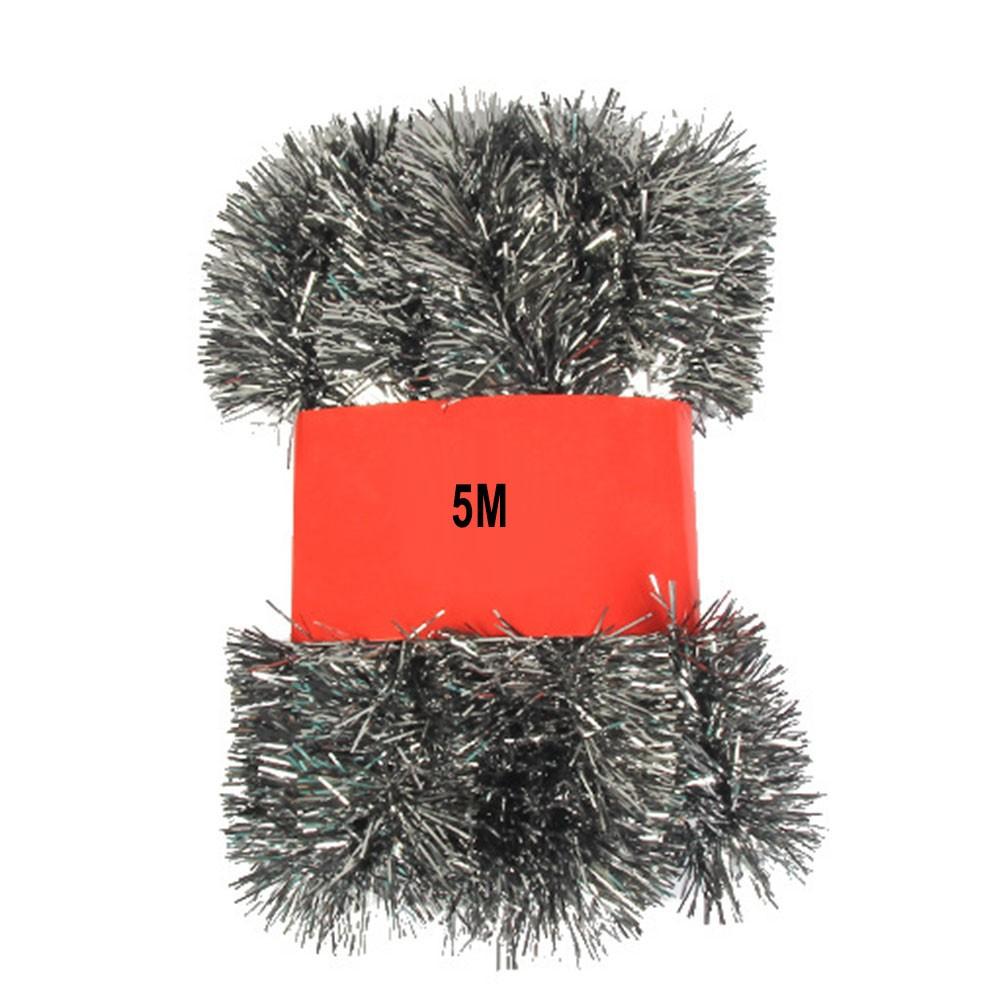 Stylish Christmas Bar Tops Ribbon Tinsel Garland 5M Length Delightful Decor