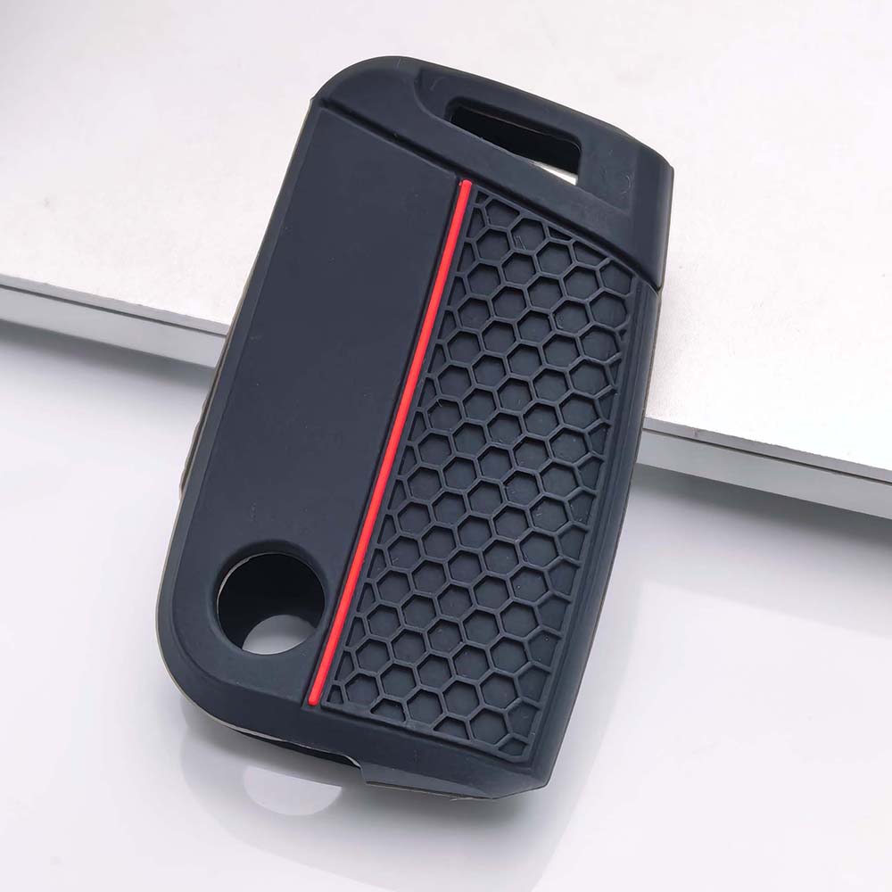 Key Fob Cover for Volkswagen Golf Tiguan Passat Octavia A7 MK7 MK2 B8 Anti-Scratch Guard Shockproof Protection Soft Grip Texture Dust Resistant Cover