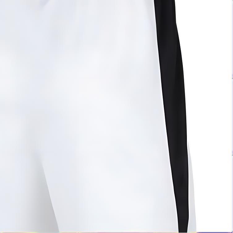 Nike Comfortable Versatile Elastic Shorts Youth Kids Shorts White Black HF0699-100