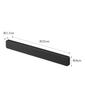 Yamazaki Jitsugyo Magnet Wall Knife Holder W35 Black Tower Silicone Surface Knife Storage 5202 & Approx. W35XD1.7XH4cm