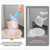 Mini Mop Automatic Paper Towel Changing Mop Home Cleaning Mop with Push-Pull Cloth Changing Handle Face Towel & Wipes Compatible