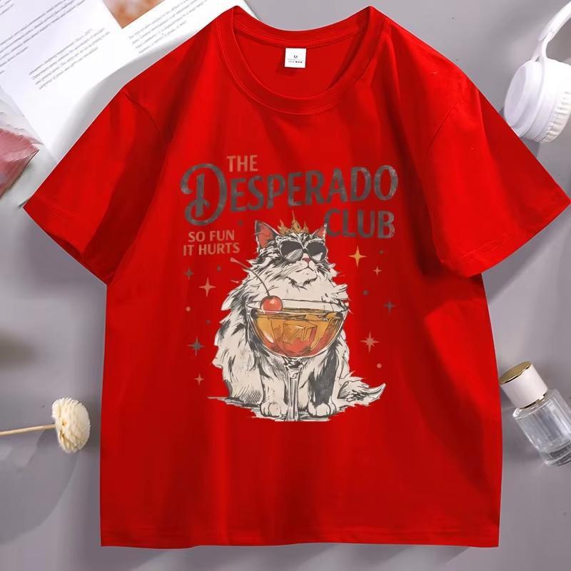 Princess Donut Approved Tshirt The Desperado Club Tee Men Women Dungeon Crawler Carl Gaming Tshirt Streetwear Summer Cotton New