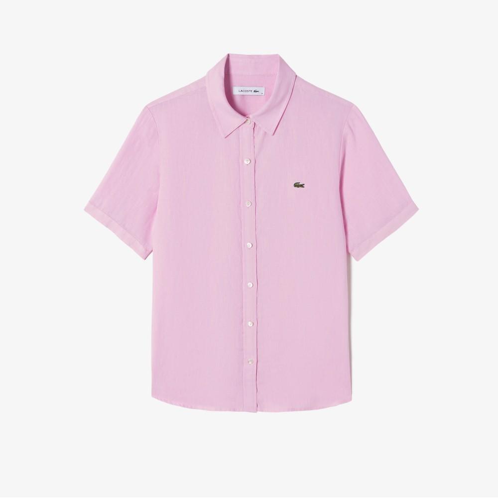 [Lacoste] Women's NEW Regular Fit Short Sleeve Shirt CF139E-56GZ4H