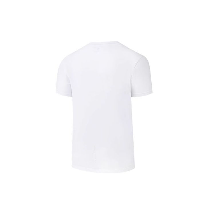 SAUCONY Breathable Moisture-Wicking Running Casual Short Sleeve T-Shirt Men Tops White SC2239039-1