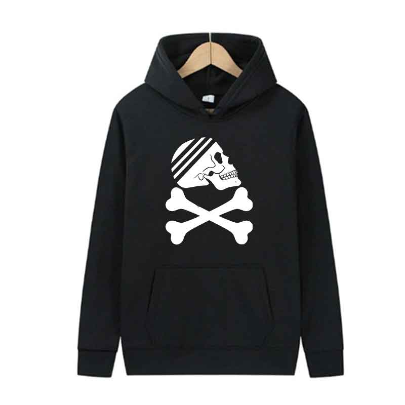 Autumn Print Sports Jogging Hoodie Hip Hop Daily Fashion Trends Tops Men Casual Streetwear Blue Pullover Spring Unisex Clothing