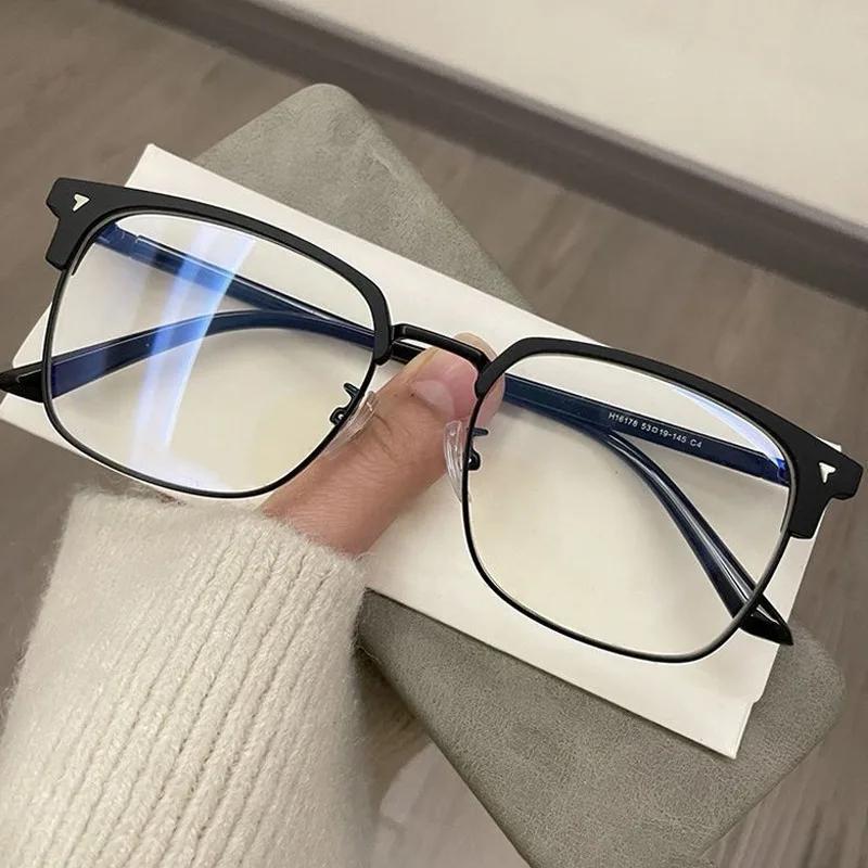 3Pcs Unisex Vintage Anti Radiation Eyeglass For Women Men Anti-Blue And Anti-Fatigue Glasses