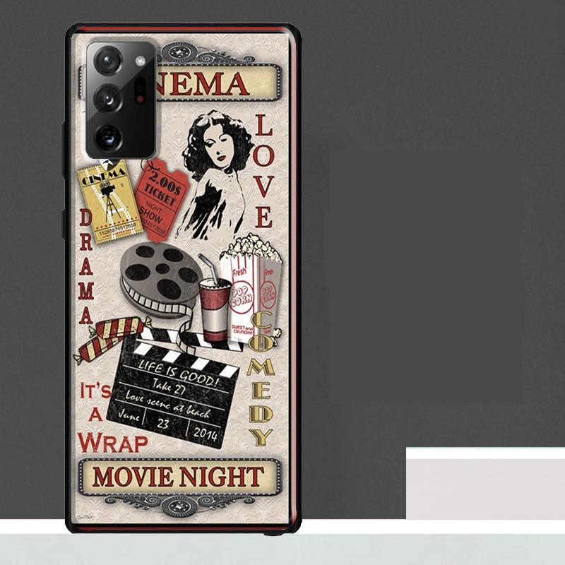 Film Clapperboard Case For Samsung Galaxy S25 S24 S23 Ultra S9 S10 S20 S21 S22 Plus S23 FE S25 FE Phone Cover