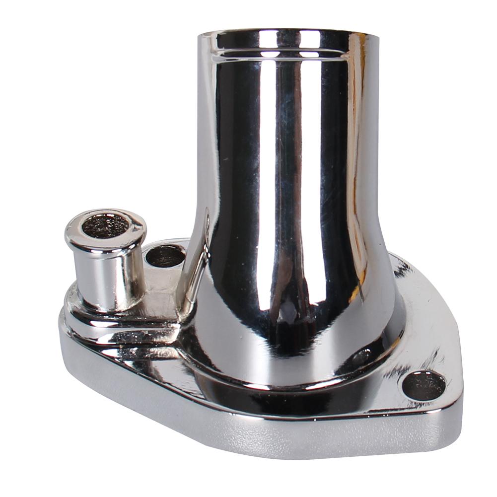 Water Neck For Ford Chrome Thermostat Housing 260 289 302 347 351W O Ring SBF SB