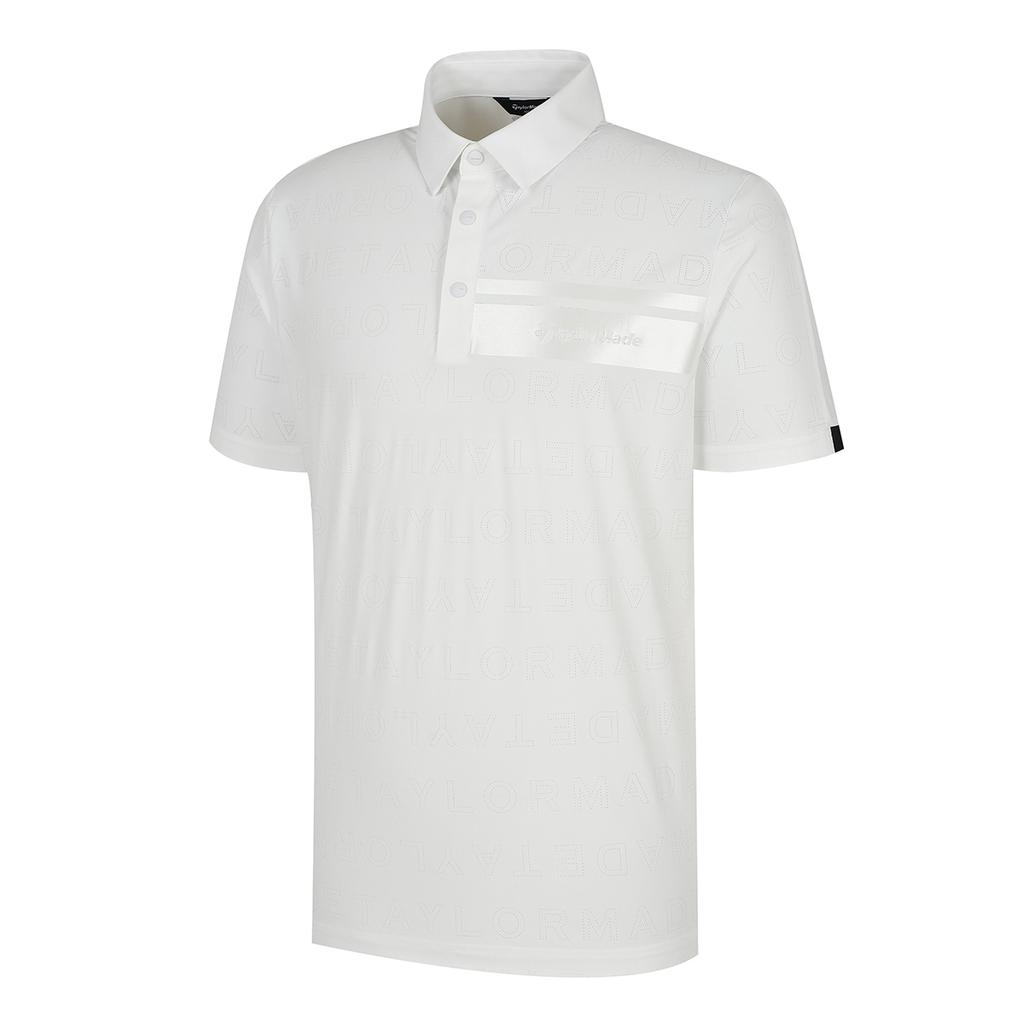 TAYLORMADE APPAREL Men'S High-Frequency Full-Panel Perforated Collar Short Sleeve T-Shirt T8031Tn2144-100