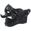 Japanese Ghost Face Dark Samurai Resin Mask Halloween Manjura Unisex Half Face Party Mask Masquerade