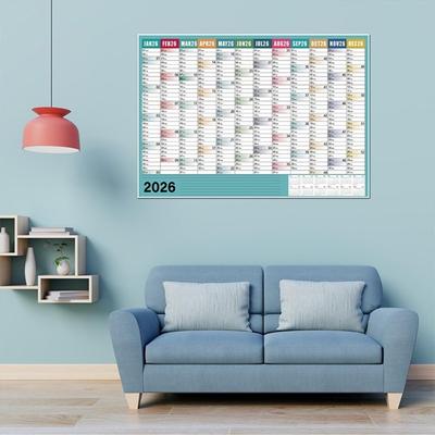 2026 Wall Hanging Calendar Annual Planner To Do List Schedule Calendar Planner Sheet Memo Pad Agenda Organizer