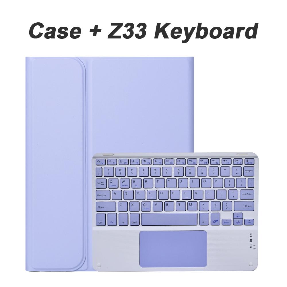 For Samsung Galaxy Tab A9 Plus 11 inch Case, Keyboard Case for Samsung Galaxy Tab A9+ 11 inch SM-X210/X216/X218