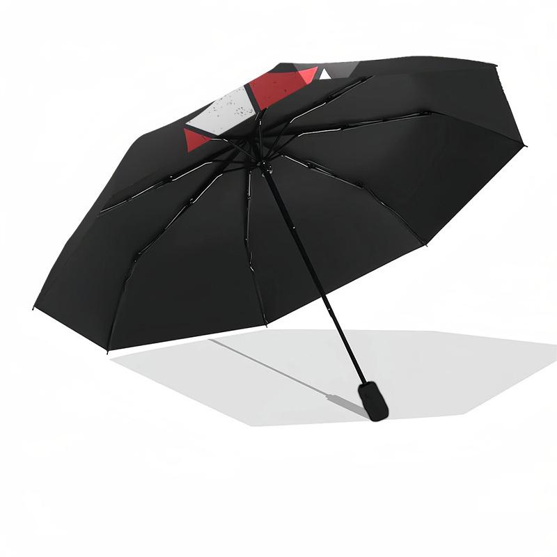 1pc Umbrella Corporation Logo Umbrella with Plastic Handle,Suitable for All Seasons Home Travel Outdoor UmbrellaM1009