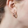 [Geiger Jewelry] 14K GF Simple Square One-Touch Earrings GIGFEE009
