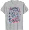 Pledge Allegiance To Your Hands Your Team Your Vibes America Unisex T-Shirt