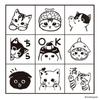 Beverly Mofu Sand Stamp Check Stamp CK9-058