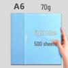 Colored Craft and Drawing Paper for Children - A6 Size, Ideal for Kindergarten Projects and DIY Art