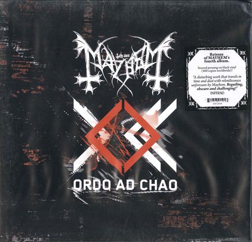 

LP Record MAYHEM - Ordo Ad Chao SOM150LP Season Of Mist 2018 France Rock