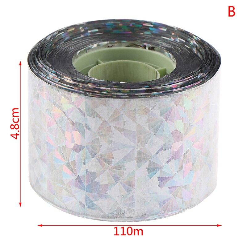Anti Bird Tape 50M/110M Scare Tape Audible Repellent Fox Pigeons Repeller Ribbon Gardening Supplies
