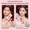 Flower Knows Strawberry Cupid Professional Makeup Set For Women Full Kit Gift Box Eyeshadow Lip Cream Blush Compact Powder Sets