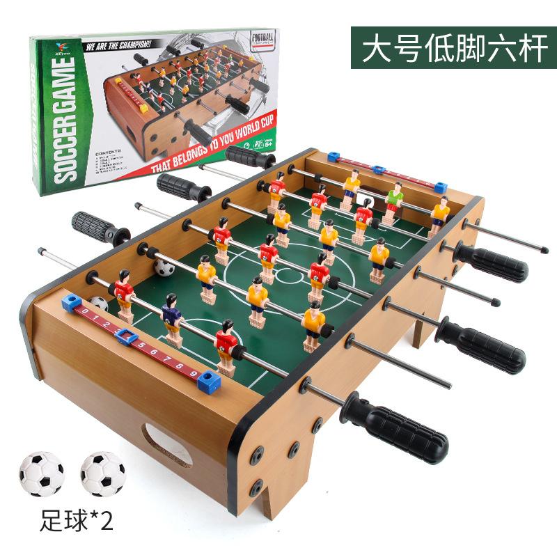 Resources Wooden Table Football Table Par 4 Par 6 Football Table Parent-Child Interactive Toys Indoor Table Games
