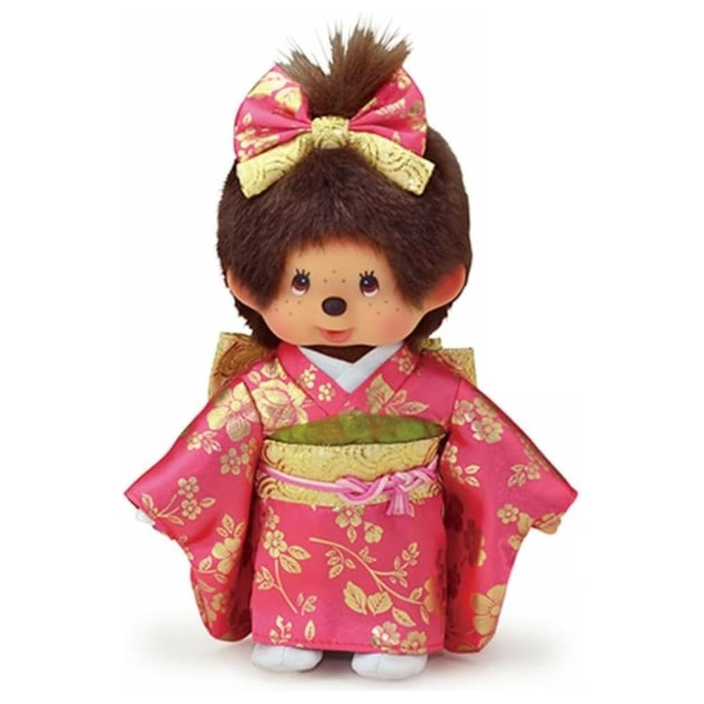 

Sekiguchi Monchhichi Kimono Doll Girl 20 cm x 15 cm x 6 cm