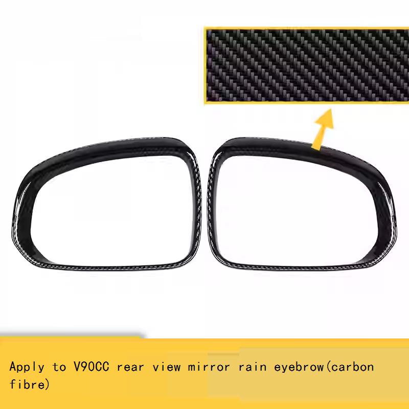 For Volvo Rearview Mirror Electroplated Rainbow Barometer Rearview Mirror Decorative Box XC60 V90 XC40