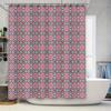 Vintage Pattern Shower Curtain Floral Design Waterproof Bath Decoration For Home Decorations