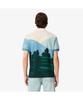 LACOSTE Men'S Landscape All-Over Jacquard Short Sleeve Polo Shirt Ph5895-55N 9Ix