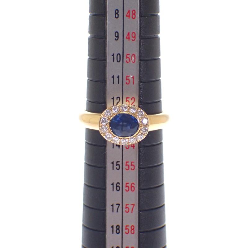 no brand  #13(JP Size) ring K18 yellow gold Women