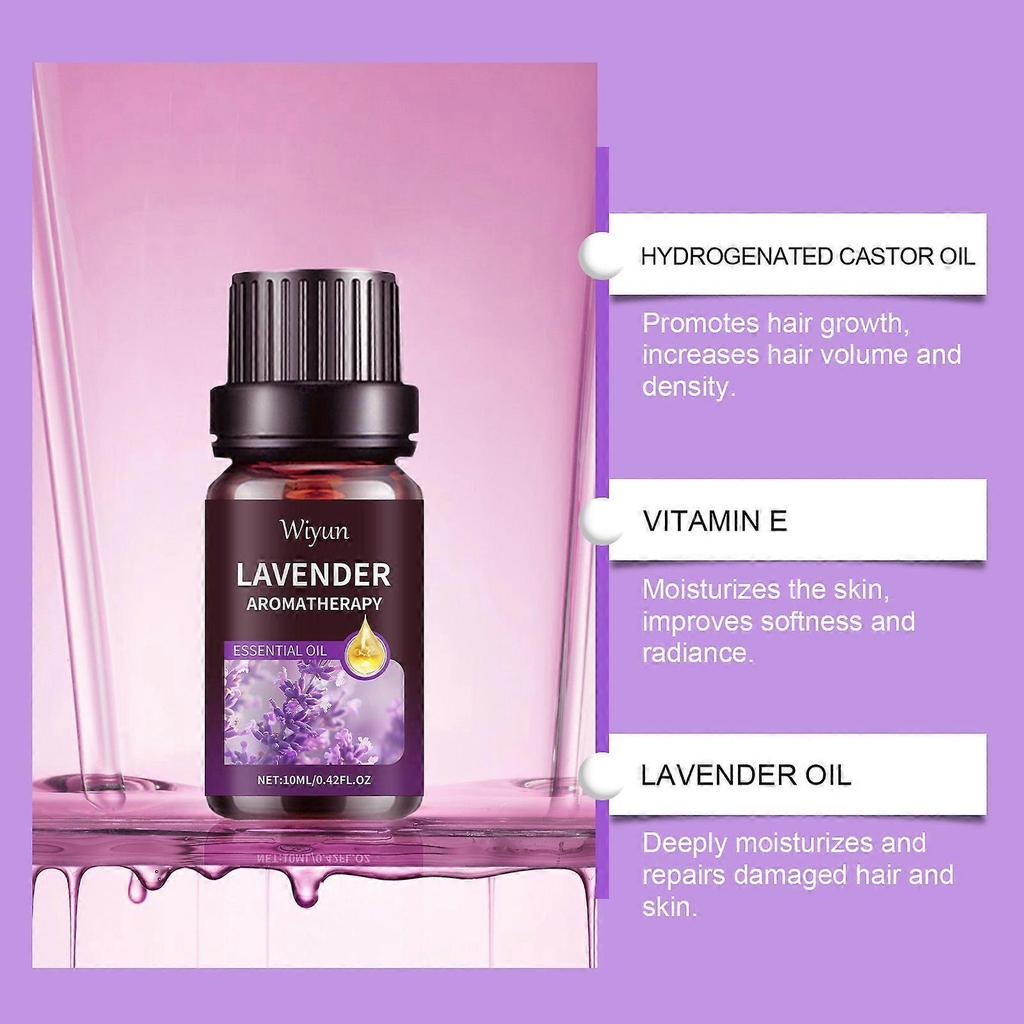 Limited time!!Wiyun Lavender Essential Oil - Moisturizing And Nourishing For Facial Skin, Smooth And Shiny Hair, Multi-Purpose Care Oil
