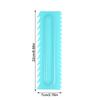 Cake Edge Smoother Comb Cake Decorating Edge Cream Scraper PP Plastic Spatula Baking Tool