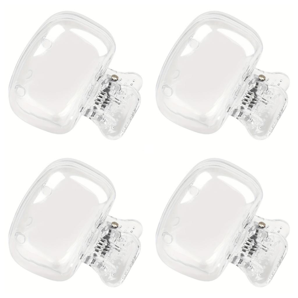 Multi Color Toothbrush Storage Clip Travel Toothbrush Protective Cap Portable Plastic Clip Toothbrush Box, Travel Accessories