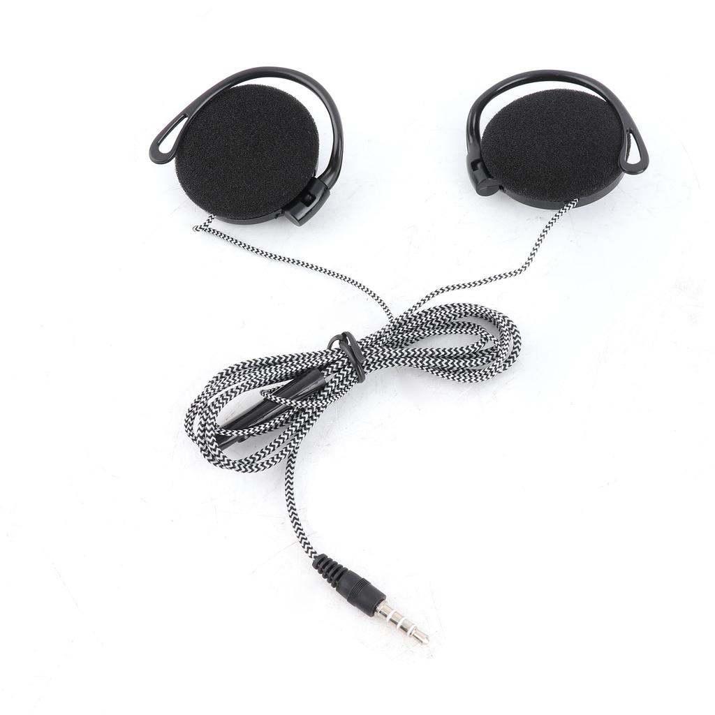 Sport Headphone 3.5mm Ear Hook Headset Line Control Earphone Earpiece for Phone