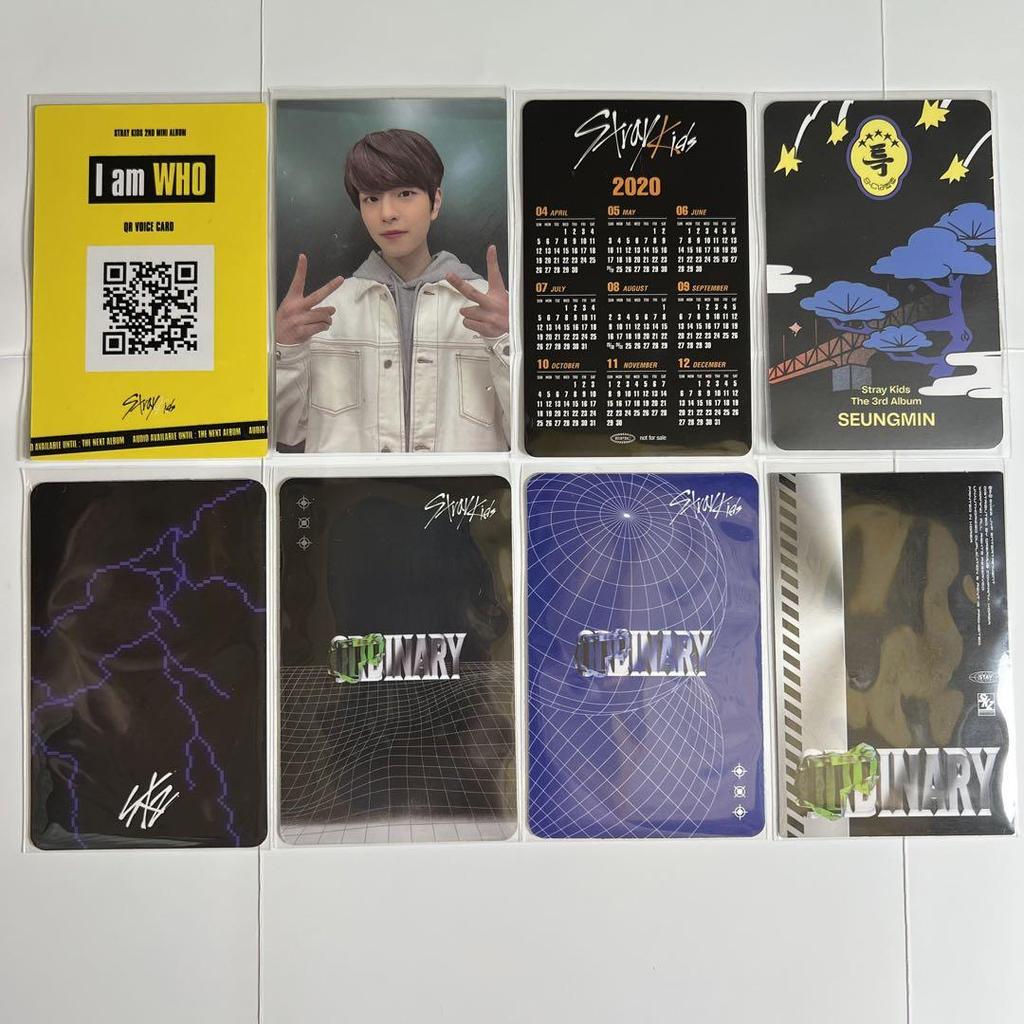 [USED] Stray Kids Seungmin trading card