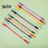 Braided Rope Accessory Pendant Short Wrist Strap with Hanging Ring Outdoor Activity Wear-Resistant Lightweight Lanyard Portable Water Bottles