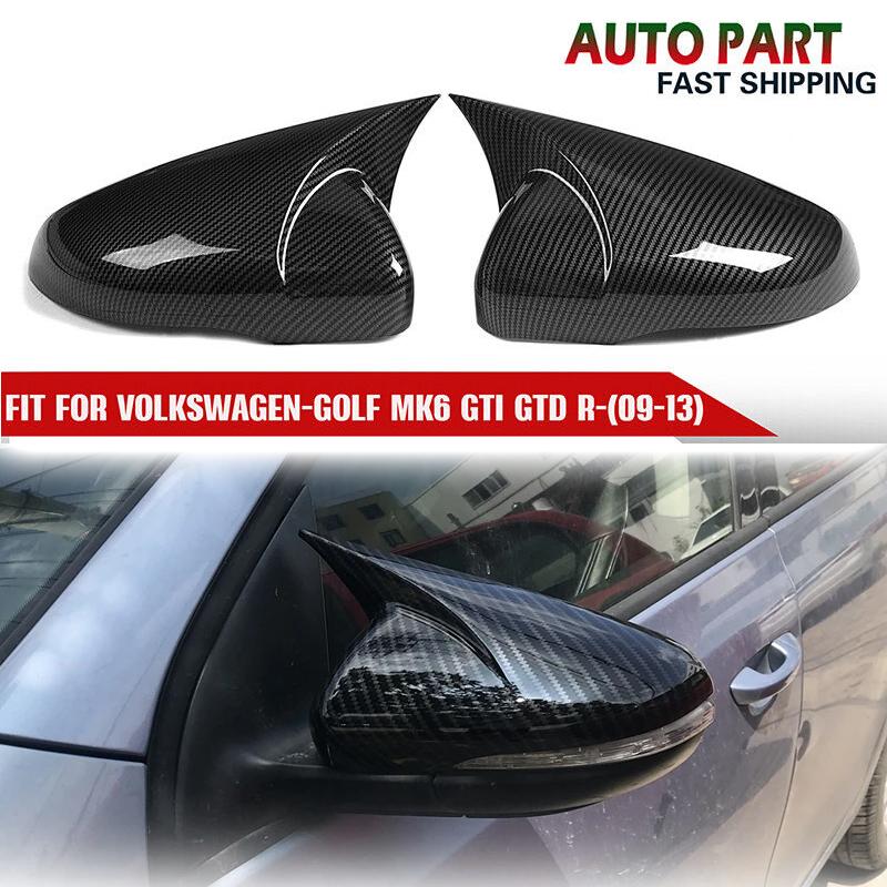 

Пара боковых зеркал заднего вида, крышка зеркала заднего вида, дополнительная крышка для VW для Volkswagen Golf 6 MK6 GTI GTD