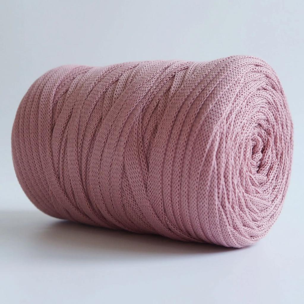 Flat Knitted Fabric Thread, Hollow Yarn Flat Ribbon Thread, DIY Handmade Woven Bag Hook Sandals 250g Crocheting