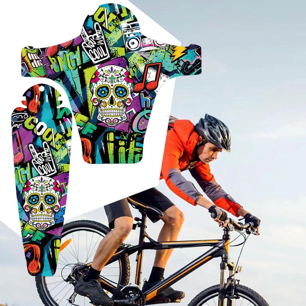 Mountain Bike Mud Guard Mountain Bike Mudguard Dirt-Resistant Cycling Accessories Protection Board For 26 27.5 29 Bicycles