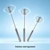 Best-Selling Stainless Steel Semi-Automatic Egg Beater - Effortless Whipping, Essential for Baking.