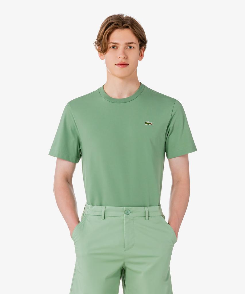 LACOSTE Men'S Basic Crew Neck Short Sleeve T-Shirt Th380E-56G 02M