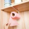 Kitchen Paper Towel Hanger Holder Under Cabinet Roll Rack Space Save Organizer