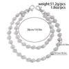 Hip-Hop Style Diamond-Encrusted Diamond Ball Jeans Chain, High-End Full Diamond Bead Chain Waist Chain Pendant