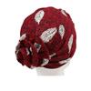 Adult Hat Women's Autumn and Winter Versatile Pullover Hat Multicolor Indian Hat Baotou Hat Women