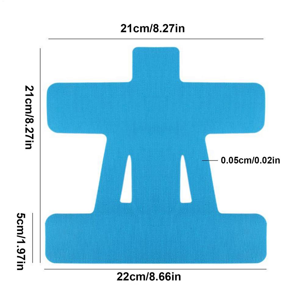 

Кинезио тейп для адгезии плеча Кинезио тейп для плеча для спорта Дышащие мышечные полоски для подростков Мужчин Молодежи Сына синий