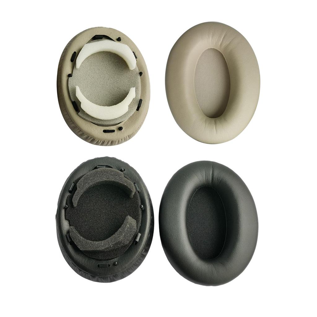 1Pair Earpads Ear Pads Cushion Earmuffs For Sony WH-1000XM3 WH1000XM3 Headphones, High Quality Headset Accessories