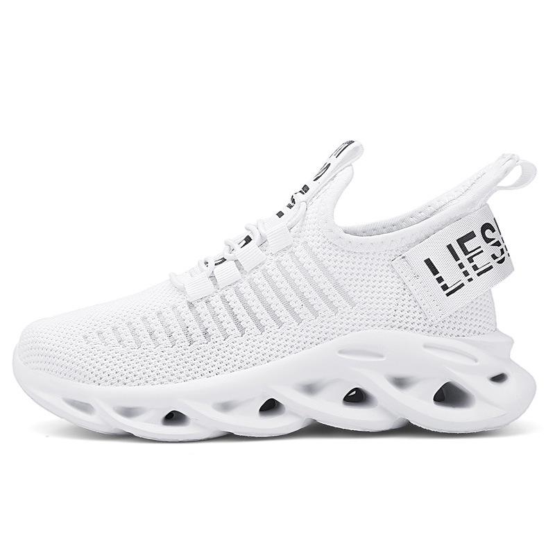 

Детская крутая уличная спортивная обувь - Коллекция Весна-Осень для мальчиков Size 35 - Length 22.7cm белый