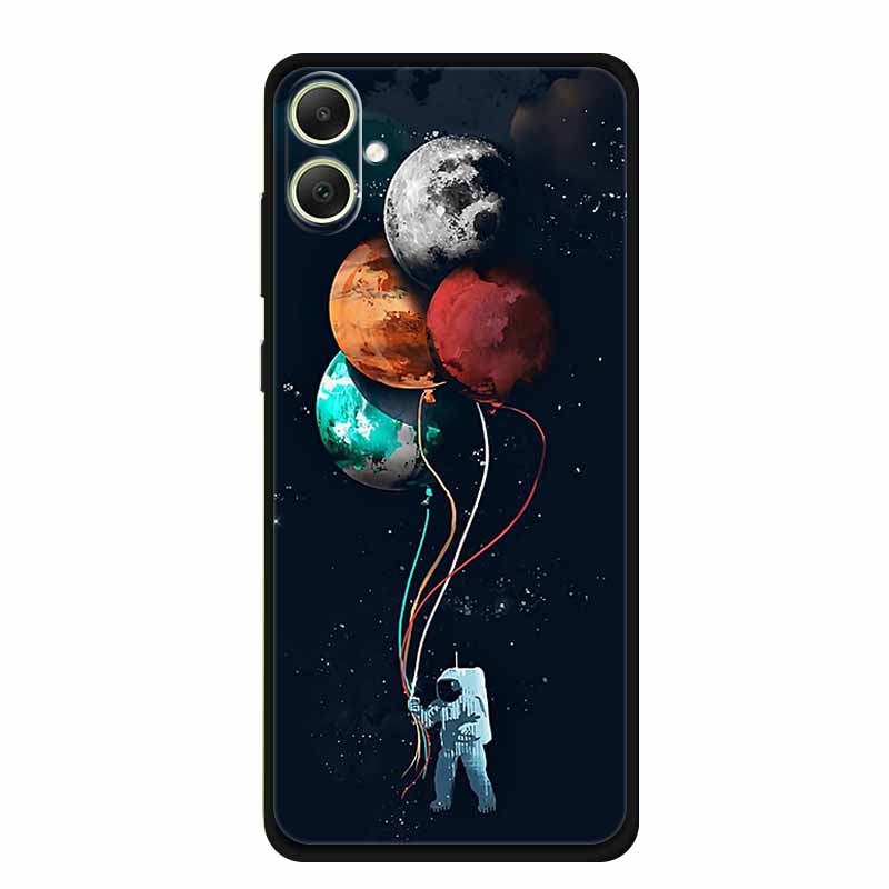 For Samsung Galaxy A05 F05 M05 Case A 05 Coque Black Silicone TPU Soft Back Cover Case For Samsung Galaxy A06 M06 F06 Phone Case
